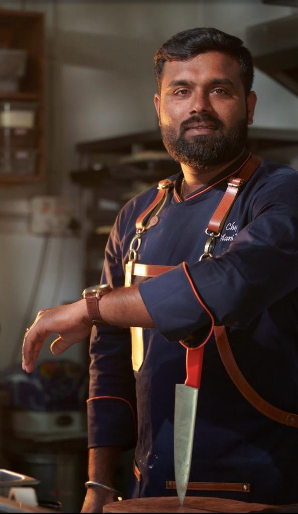 Chef Manivel, known for his handcrafted pasta, pizza and tiramisu and more Chianti Bangalore
